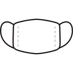 Cloth Mask SVG Icon